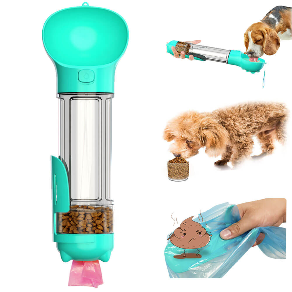 Dog Water Bottle, Multifunctional Portable pet Travel Water Bottle(300ML)