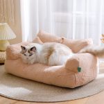 Flannel Warm Large Cat Sofa Universal Pet Kennel - Image 5