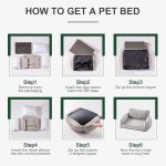 Orthopedic Pet Sofa - Supportive Bed For Small Medium Dogs & Cats, Anti-Slip - Image 2