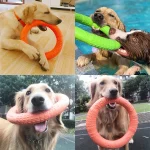 Dog Toys for Big Dogs EVA Interactive Training Ring Puller Resistant for Dogs