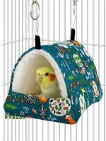 1pc, S/M/L/Xl Birdcage, Warm Bird'S Nest, Winter Bed, House Shed