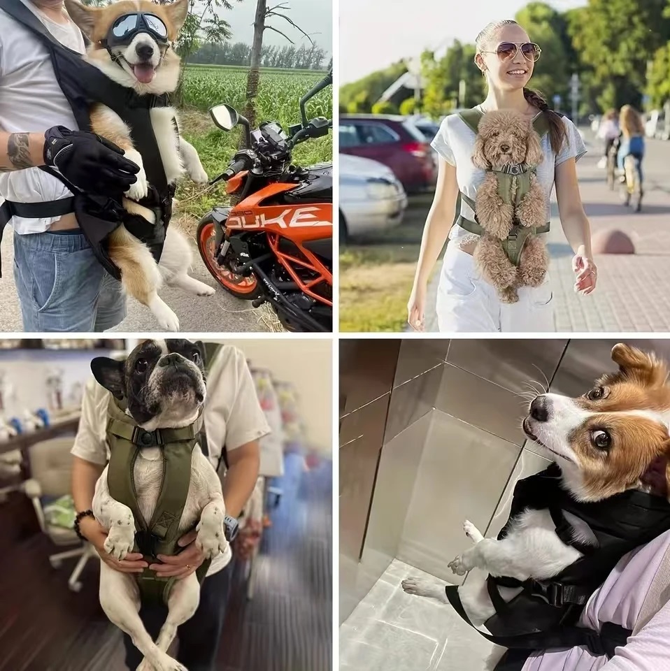 Pet Front Dog Carrier Backpacks, Adjustable Hands Free For Medium Small Dogs Pet Front Dog Carrier Backpacks, Adjustable Hands Free For Medium Small Dogs