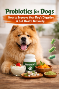 Probiotics for Dogs: How to Improve Your Dog’s Digestion and Gut Health Naturally