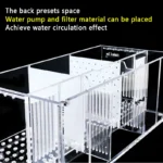 Aquarium Acrylic Fish Tank Breeding Isolation Box Goldfish Fighting - Image 4