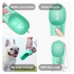 Portable Dog Water Bottle For Small Large Dogs Outdoor Leakproof Walking - Image 5