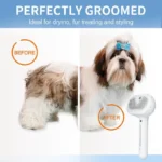 Pet Steam Massage Brush Safe Round Head Soft Teeth Spray Hair Removal - Image 3