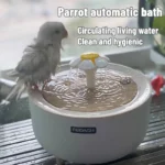 Auto Circulating 2-in-1 Parrot Bath & Pet Water Fountain, - Image 5