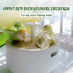 Auto Circulating 2-in-1 Parrot Bath & Pet Water Fountain, - Image 6