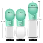 Portable Dog Water Bottle For Small Large Dogs Outdoor Leakproof Walking - Image 3