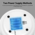 2 in 1 Smart Cat Toys Automatic Feather Fun Ball Toy, 5 Modes Electronic Interactive - Image 5